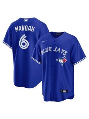 Toronto Blue Jays Men's Alek Manoah Nike Royal Blue Baseball Jersey